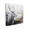 Stupell Industries Elk Antler Portrait Rustic Abstract Landscape Canvas Wall Art